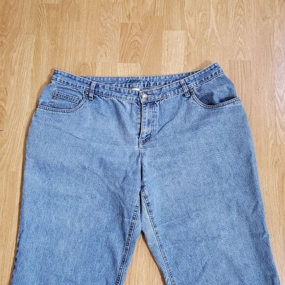 CJ Banks Plus Size Wide Leg Jeans 38x27 - Picture 2 of 12